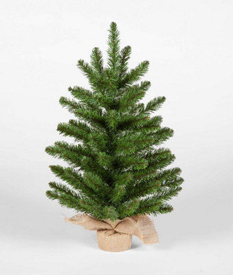 Snowtime 60cm Mini Richmond Artificial Christmas Tree | DIY At B&Q