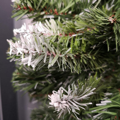 Snowtime 60cm Snow King Fir Artificial Christmas Wreath - 4