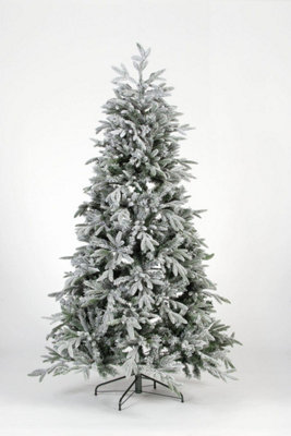 SnowTime Lake Forest 6ft Artificial Snowy Christmas Tree Price Comparisons | Compare The Build