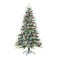 SnowTime Ontario 7ft Spruce Christmas Tree
