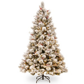 Snowy Bedford  6.5ft Christmas Tree 500 W/W LED