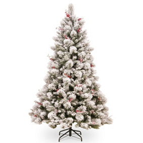 Snowy Bedford Pine 6ft Christmas Tree