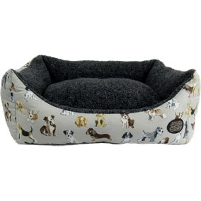SNUG AND COSY DOG RECTANGLE BED