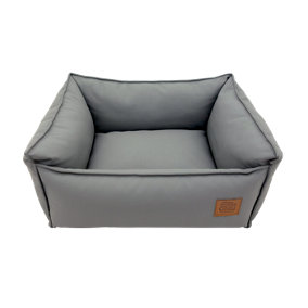 SNUG AND COSY MONZA GREY RECTANGLE BED