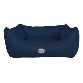 SNUG AND COSY NAVY PESCARA RECTANGLE BED XX-LARGE