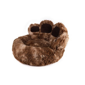 SNUG AND COSY PAWS DONUT BROWN