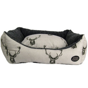 SNUG AND COSY STAG RECTANGLE BED