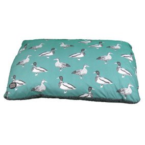 SNUG AND COSY TEAL DUCK LOUNGER