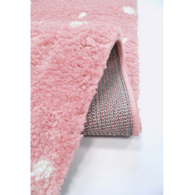 Snug Collection Spotty Shaggy Rugs R467A