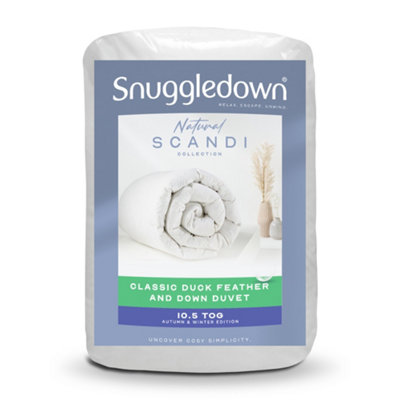 Snuggledown Duck Feather & Down King 10.5 Tog All Year Round Duvet