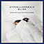 Snuggledown Hungarian Goose Down 13.5 Tog King Duvet 4.5 Tog + 9 Tog 3n1 Quilt 2 Pillows Jacquard Cotton Cover Machine Washable