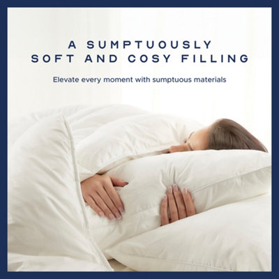 Snuggledown Indulgent Cotton Soft Support Pillow 1 Pack