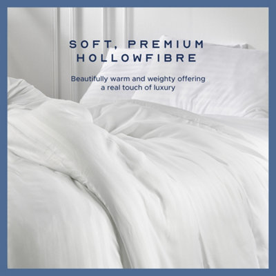 Snuggledown Luxuriously Cosy Hotel 10.5 Tog Duvet + 2 Medium Support Pillows