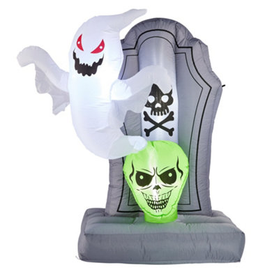 SO 150cm Halloween Inflatable Ghost/Skull/Grave