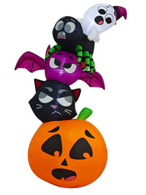 SO 180cm Halloween Inflatable Ghost/Bat/Pumpkin