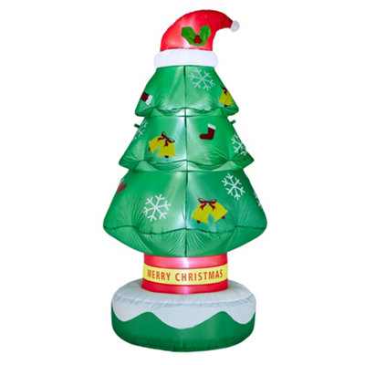 SO 210cm Christmas Tree with Hat Inflatables