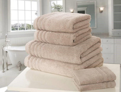 So Soft Zero Twist Towel Bale Taupe 6pc 100% Cotton Face, Hand and Bath Towel Bale Price Comparisons | Compare The Build