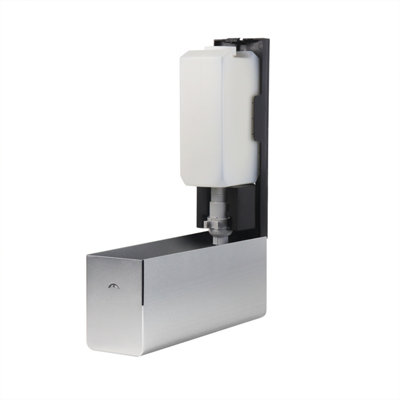 Soap dispenser touchless automatic wall mounted. Vandal resistant.
