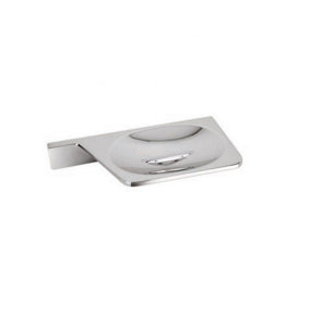 Soap Holder Chrome Finish Wall Mounted Accessory