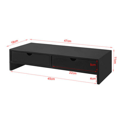 SoBuy BBF02-SCH, Monitor Stand Computer Screen Monitor Riser Desk ...