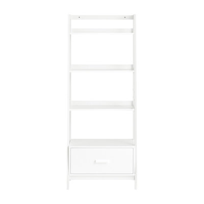 SoBuy FRG116-W, Ladder Shelf Storage Display Shelving Bookcase