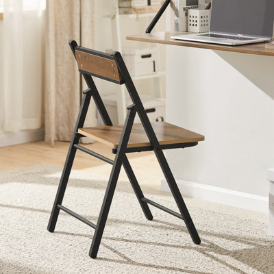 SoBuy FST88-PF, Folding Chair, Folding Kitchen Dining Chair Office ...