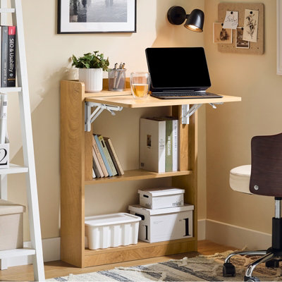 SoBuy FWT92-N, Folding Desk Folding Table Computer Desk Study Table ...