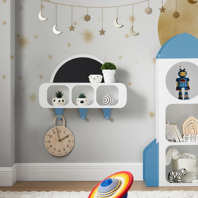 SoBuy KMB86-W, Wall Mounted Storage Display Shelf Rack Children Kids ...