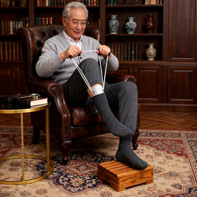Sock Aid Helper Easy On & Off Dressing Tool for Seniors Mobility Aid