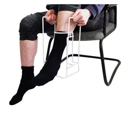 Sock and Stocking Dressing Aid Frame - Easy to Use Sock Aid - Dressing Helper