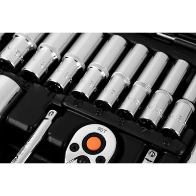 Socket Set 110pc Set 1/4" and 1/2" NEO TOOLS