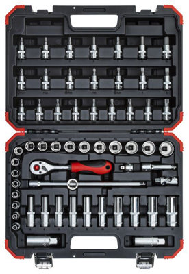 Socket Set 3/8" Drive sizes 6-24mm 59pcs