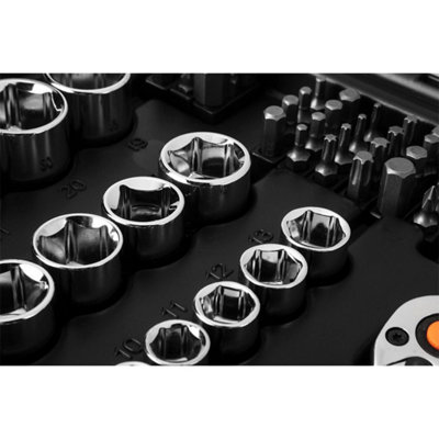 Socket Set 73 pc Set 1/2