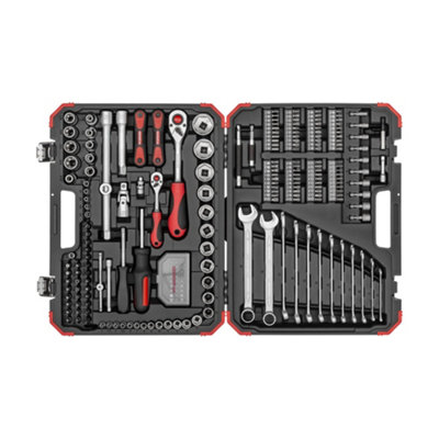 Socket & Tool Set 1/4"+1/2" Drive 232pcs