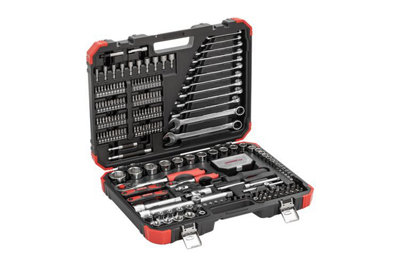 Socket & Tool Set 1/4"+1/2" Drive 232pcs