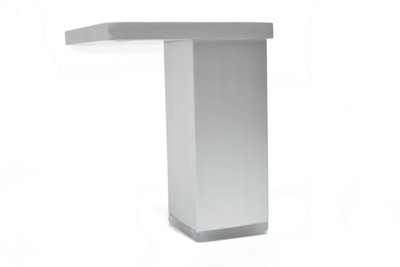 Sofa Plinth Coffe Table Aluminium Leg 100 x 38 mm Price Comparisons | Compare The Build