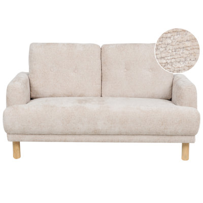 Sofa TUVE Boucle Beige 2 Seater
