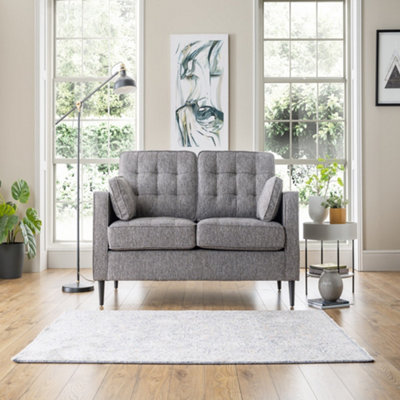 Sofas Express Ambleside Dundee Charcoal 2 Seater Sofa DIY at B&Q