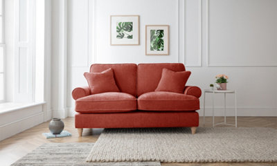 Red 2 deals seater sofas