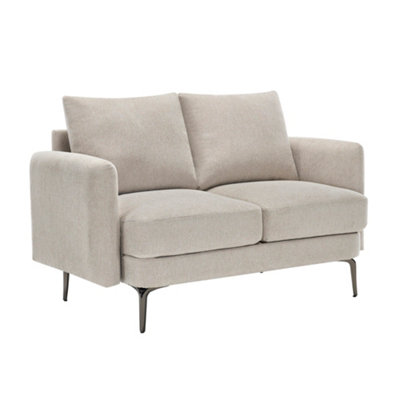 Sofia 2+3 Seater Fabric Sofa Set Beige