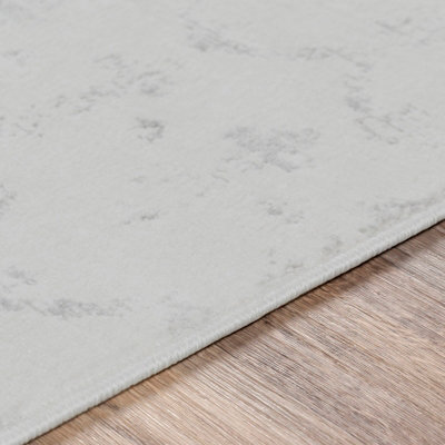 SOFIA Berber Geometric High Pile Cream Area Rug 120 x 170 cm