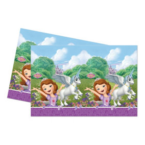 Sofia The First Party Table Cover Multicoloured (One Size)