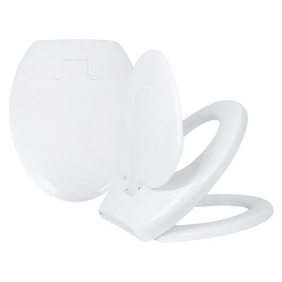 Soft Close Family Toilet Seats - White - 2pc