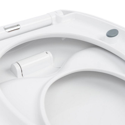 Soft Close Family Toilet Seats - White - 2pc - 4