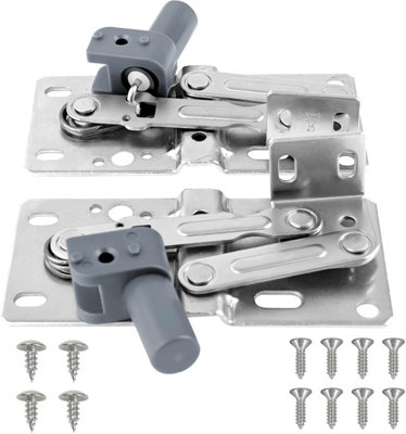 Soft close pivot hinge Self closing cabinet door hinge Tilting tray hinge