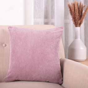 Soft Corduroy Plain Dyed Filled Cushion