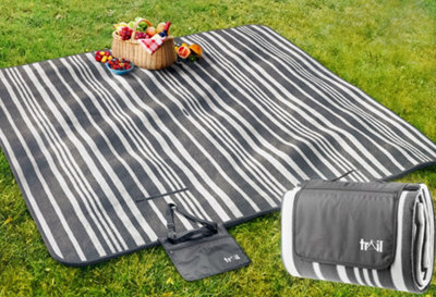 Soft Fleece Picnic Rug with 2mm Insulating Foam