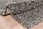 Soft Plain Thick Area Shaggy Rug - Mixed Grey 120 x 170 cm