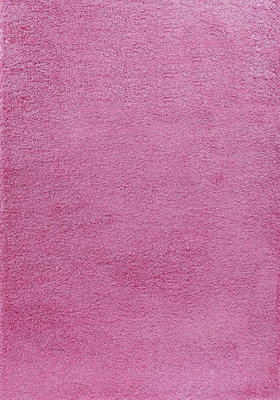 Soft Plain Thick Area Shaggy Rug - Pink 120 x 170 cm