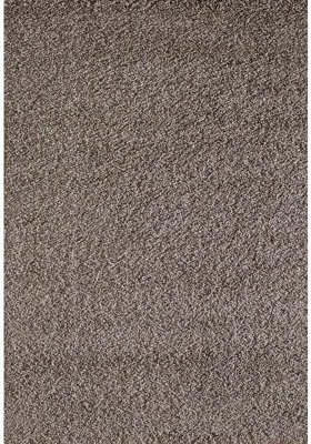 Soft Plain Thick Area Shaggy Rug - Taupe 120 x 170 cm